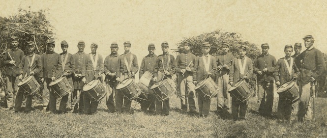 Drum and fife corps, 30th Maine Vol. Infantry (Hubbard Family Papers)